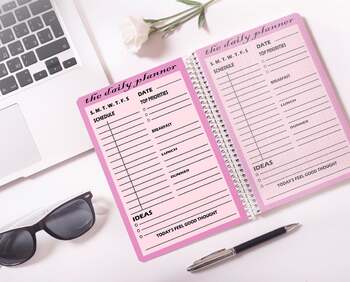 Daily Planner Printable, Productivity Planner,(A5, A4, Letter US) - Printable Planners